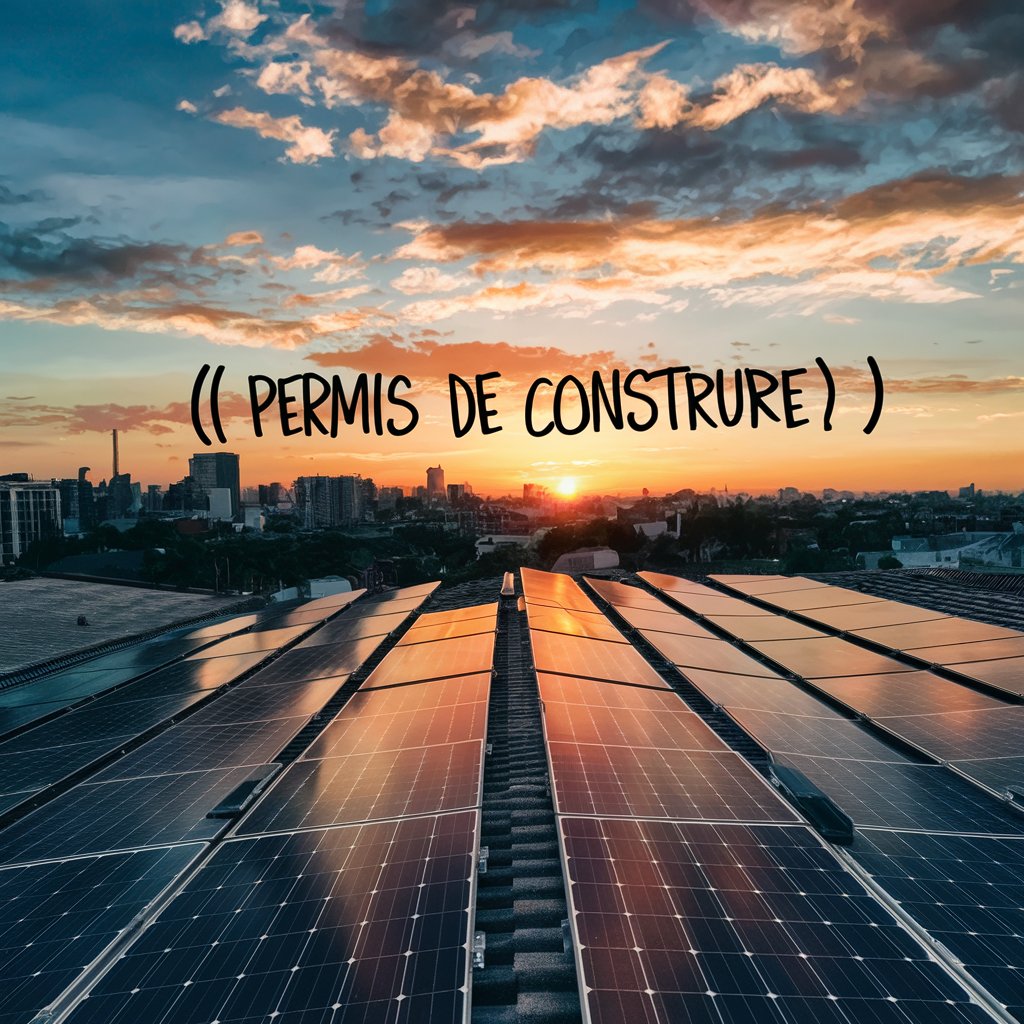 Panneau solaire toiture permis de construire