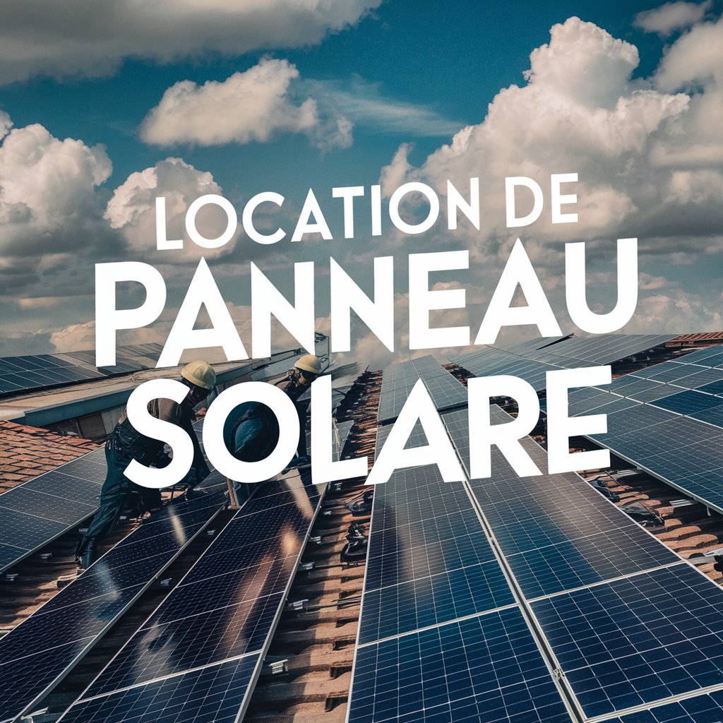 Location panneau solaire 