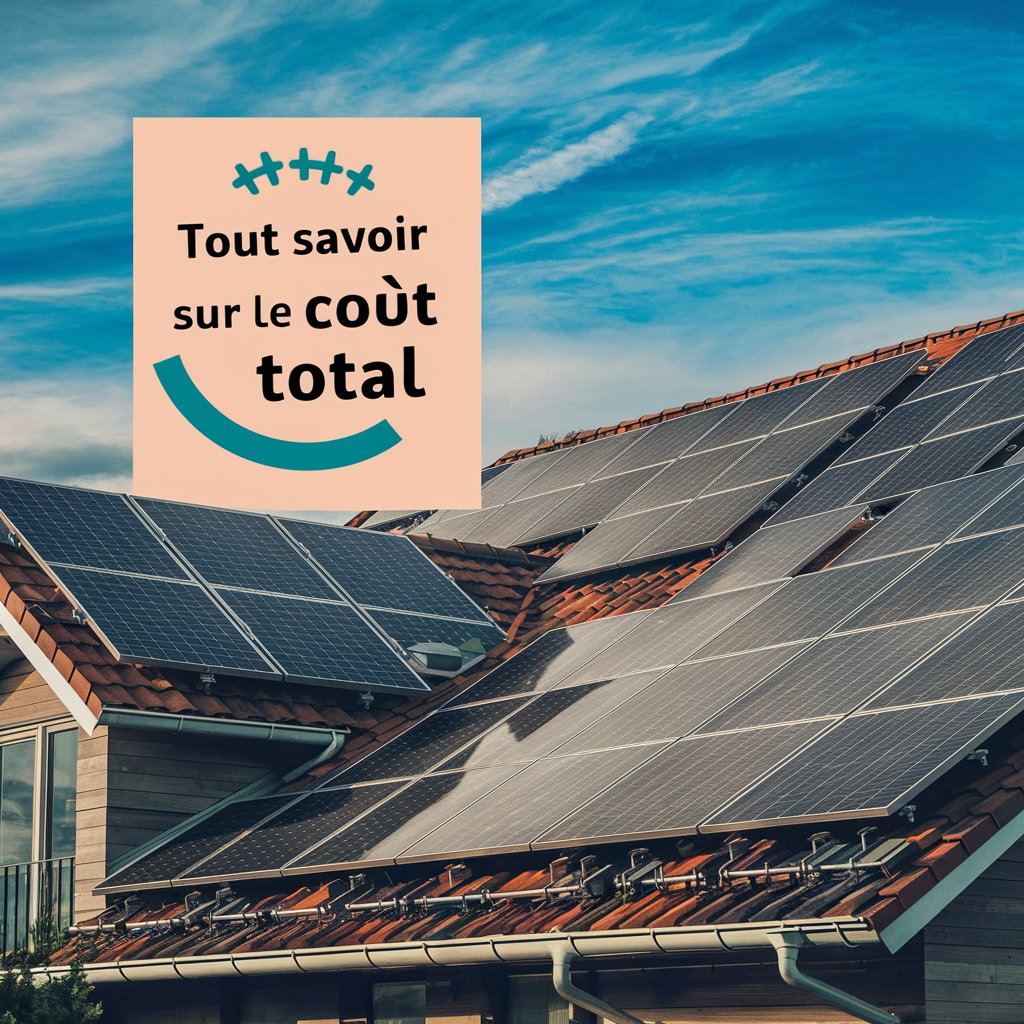 cout panneau solaire toiture
