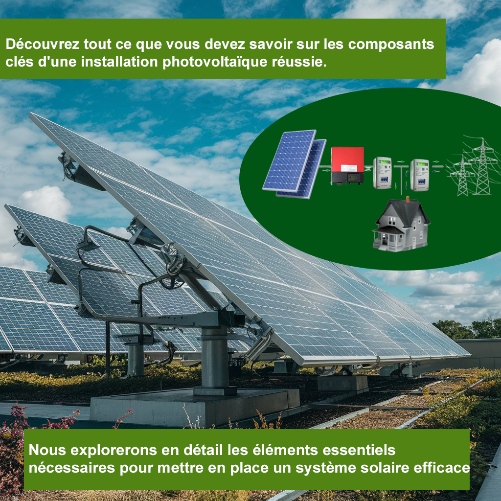 composants d'une installation photovoltaïque