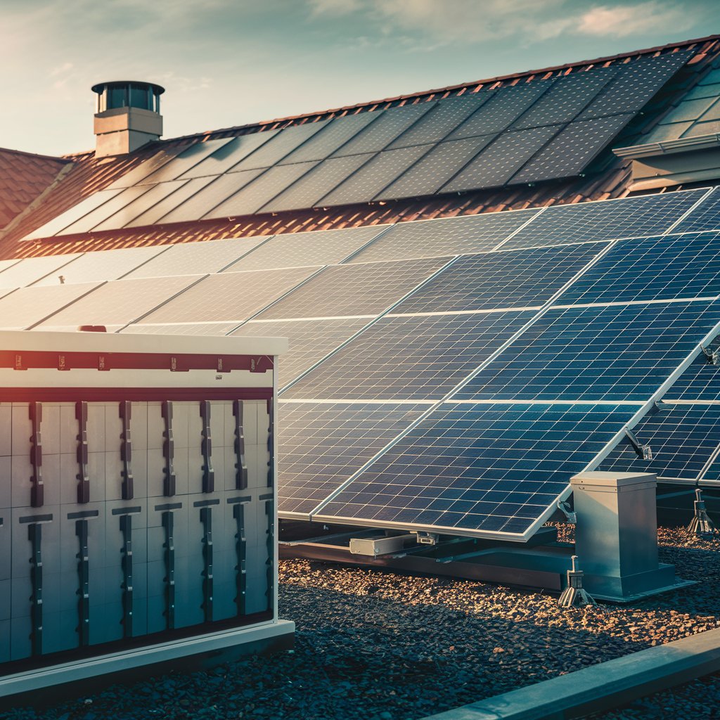 Installation photovoltaïque avec batterie