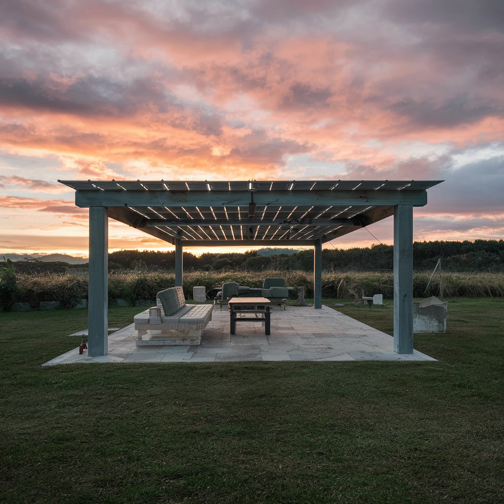 Pergola solaire autoconsommation