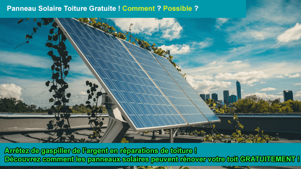 panneau solaire toiture gratuite 