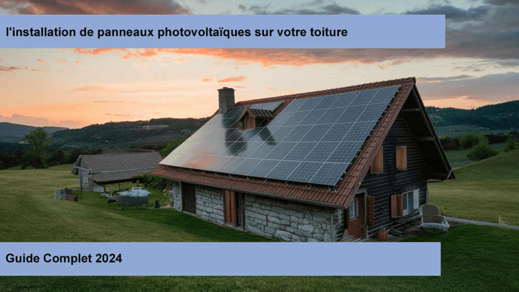 panneau photovoltaique toiture 