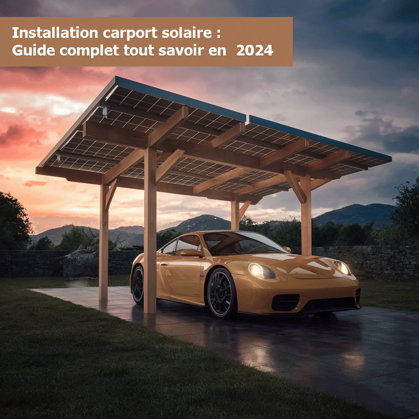 Installation carport solaire 